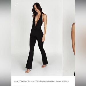 Brand new Meshki haltered jumpsuit in white. Never been worn , with tags.
